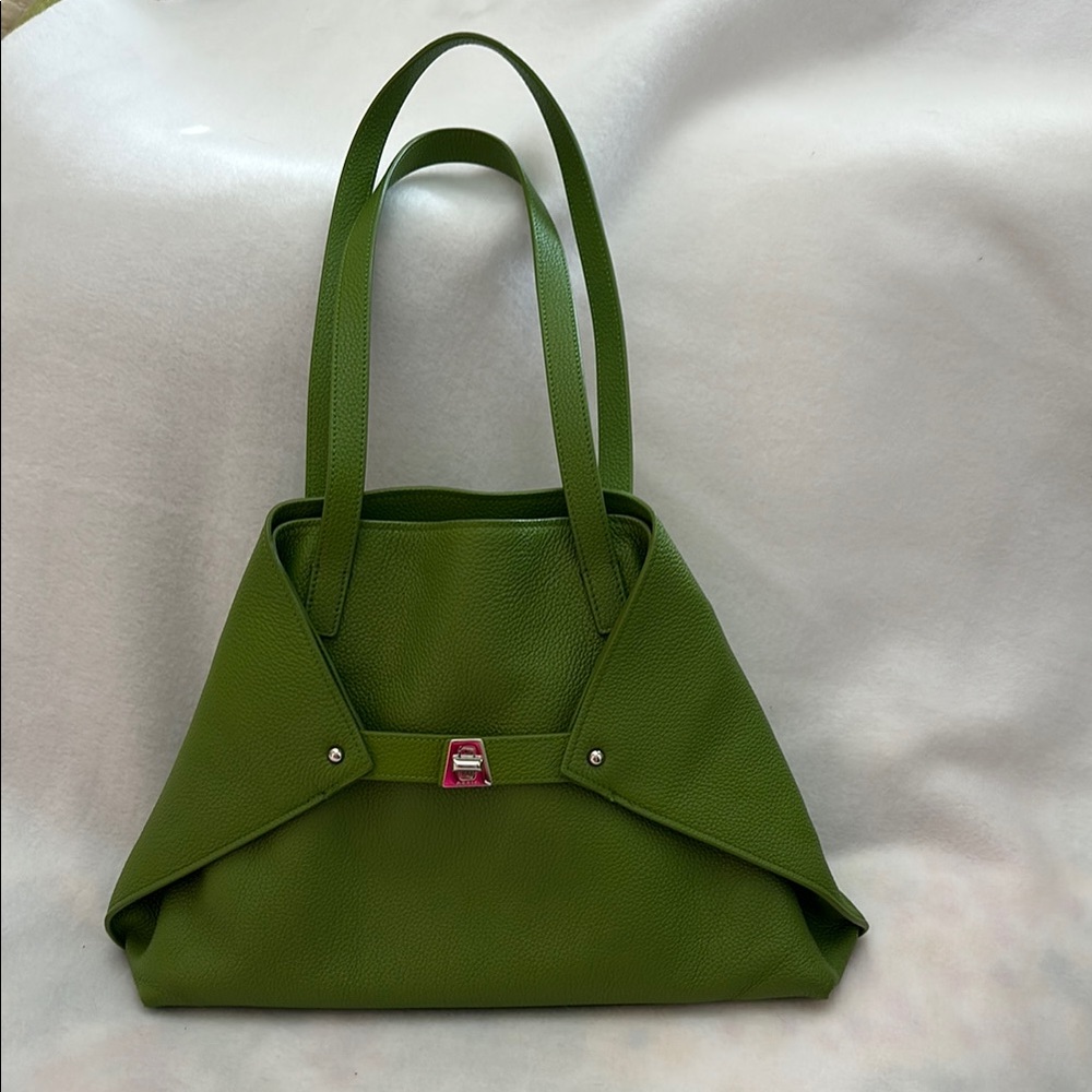 Akris Ai Small Leather Shoulder Bag